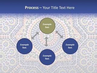 Morocco Traditional Tile PowerPoint Template