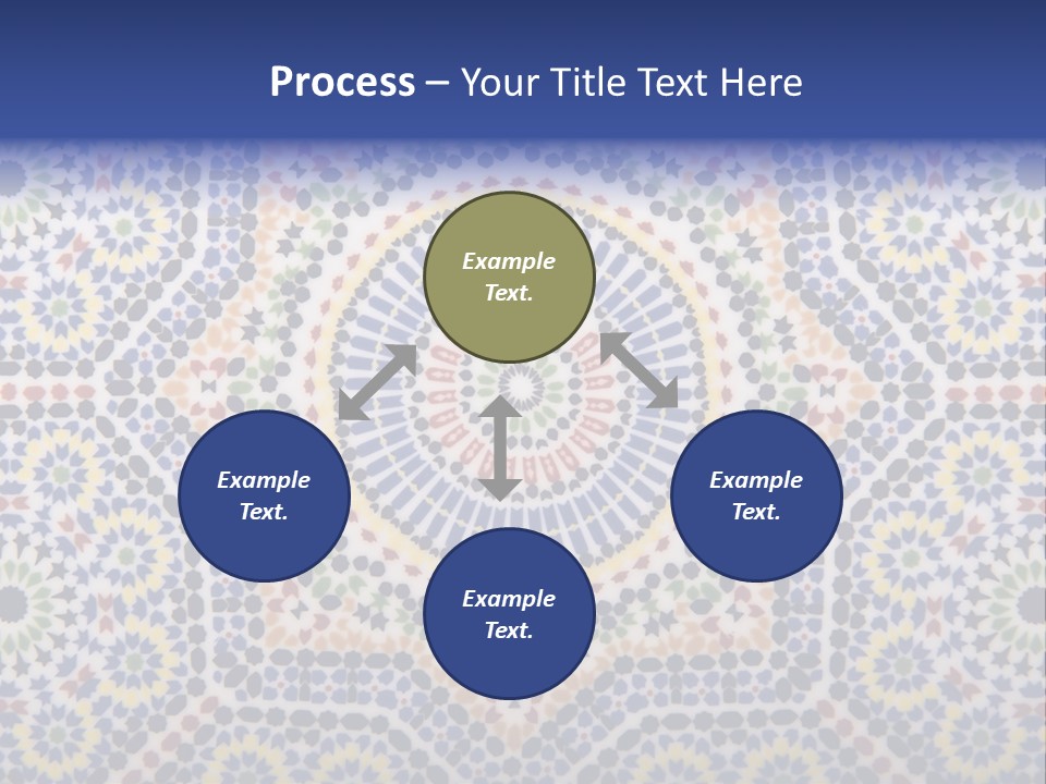 Morocco Traditional Tile PowerPoint Template