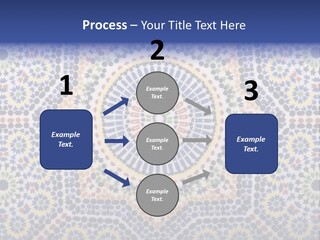 Morocco Traditional Tile PowerPoint Template