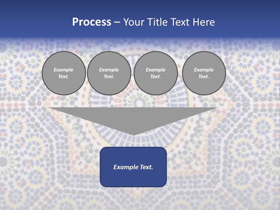Morocco Traditional Tile PowerPoint Template