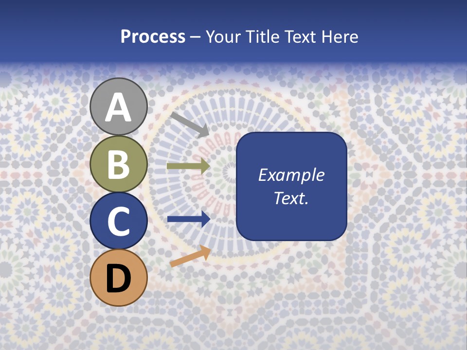 Morocco Traditional Tile PowerPoint Template