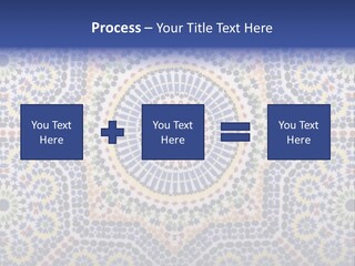 Morocco Traditional Tile PowerPoint Template
