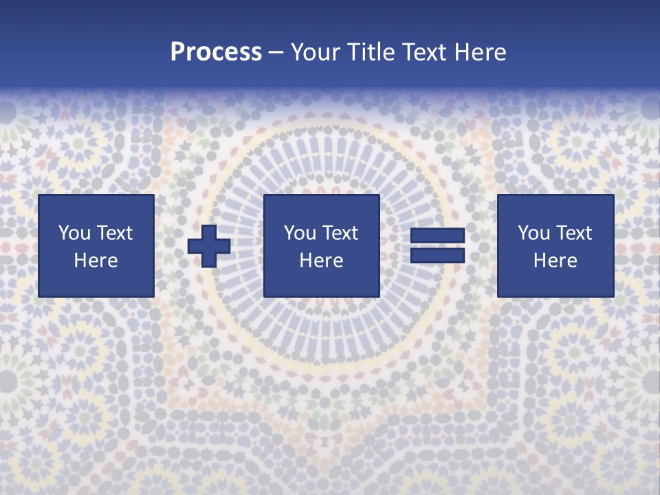 Morocco Traditional Tile PowerPoint Template