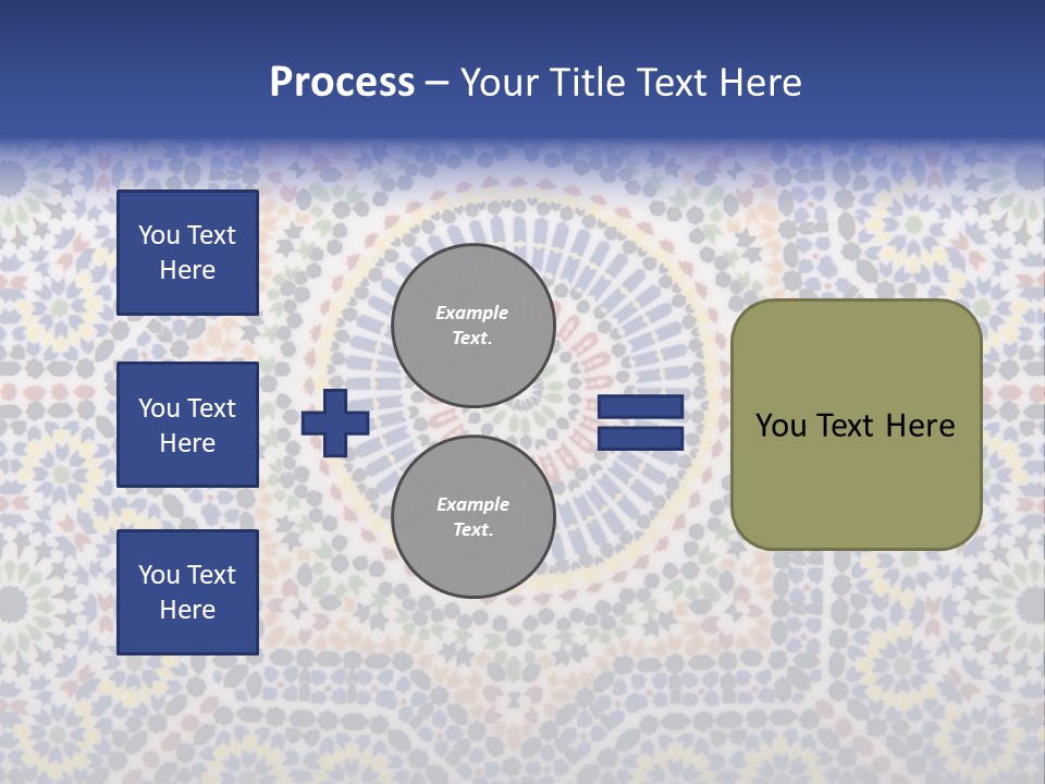 Morocco Traditional Tile PowerPoint Template
