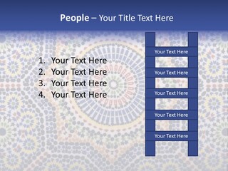 Morocco Traditional Tile PowerPoint Template