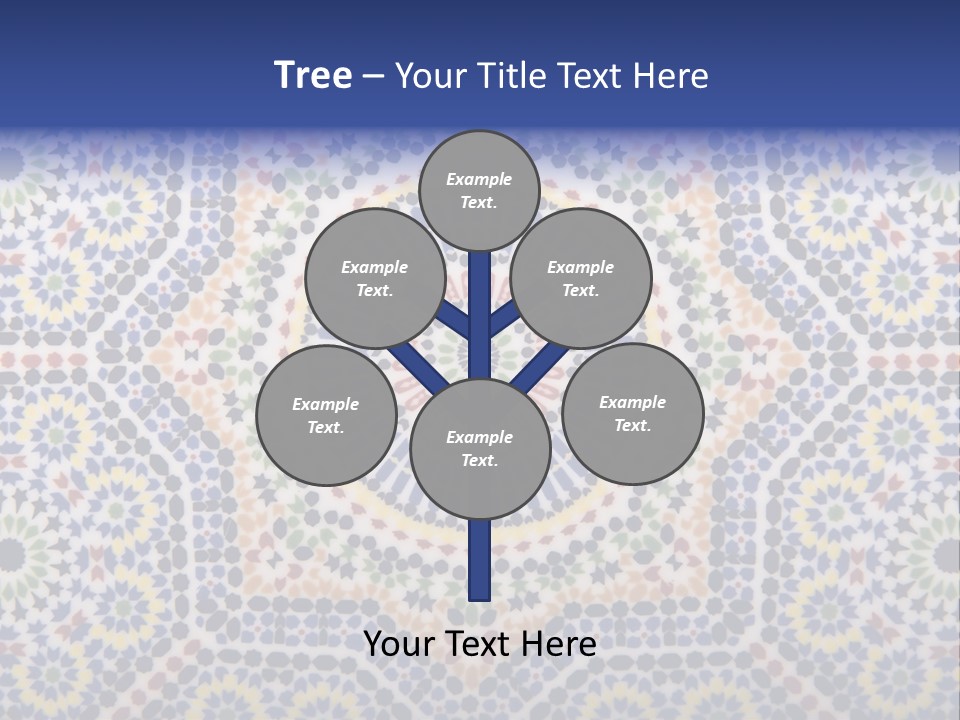 Morocco Traditional Tile PowerPoint Template
