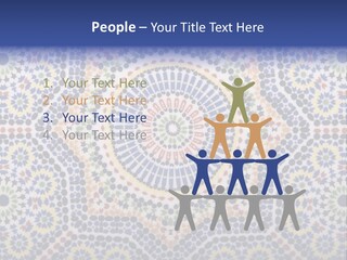 Morocco Traditional Tile PowerPoint Template