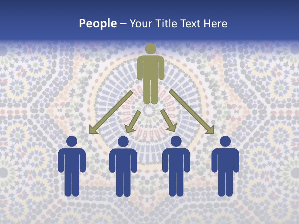 Morocco Traditional Tile PowerPoint Template