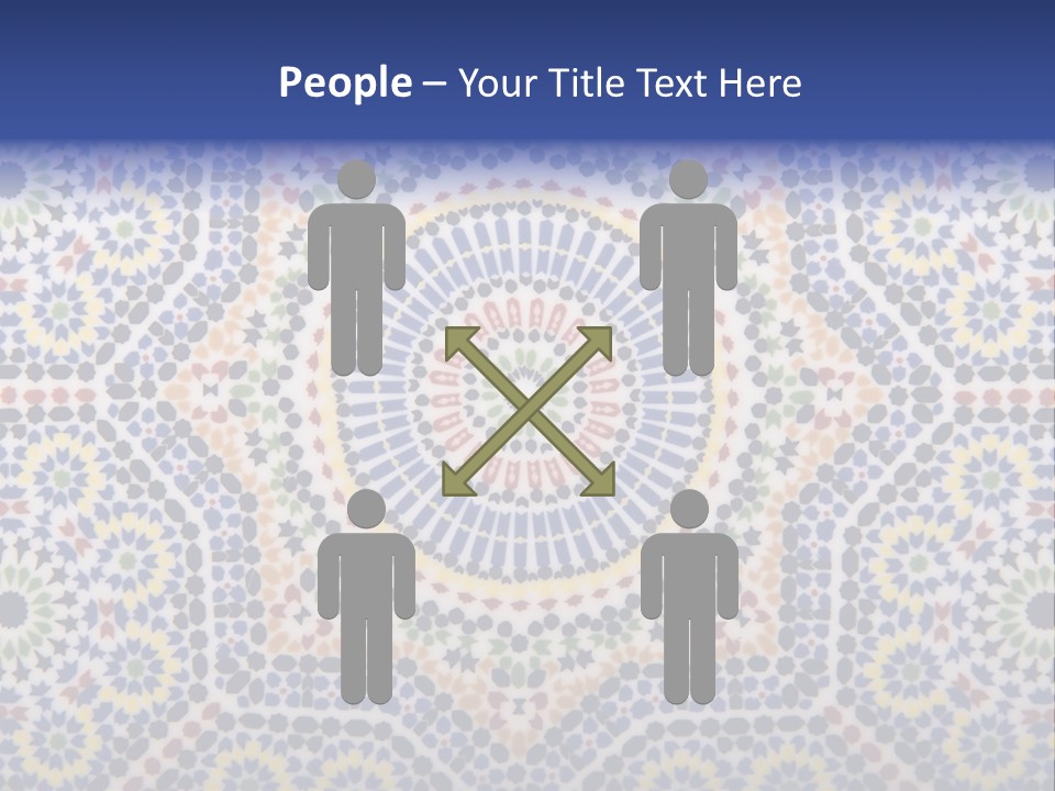 Morocco Traditional Tile PowerPoint Template
