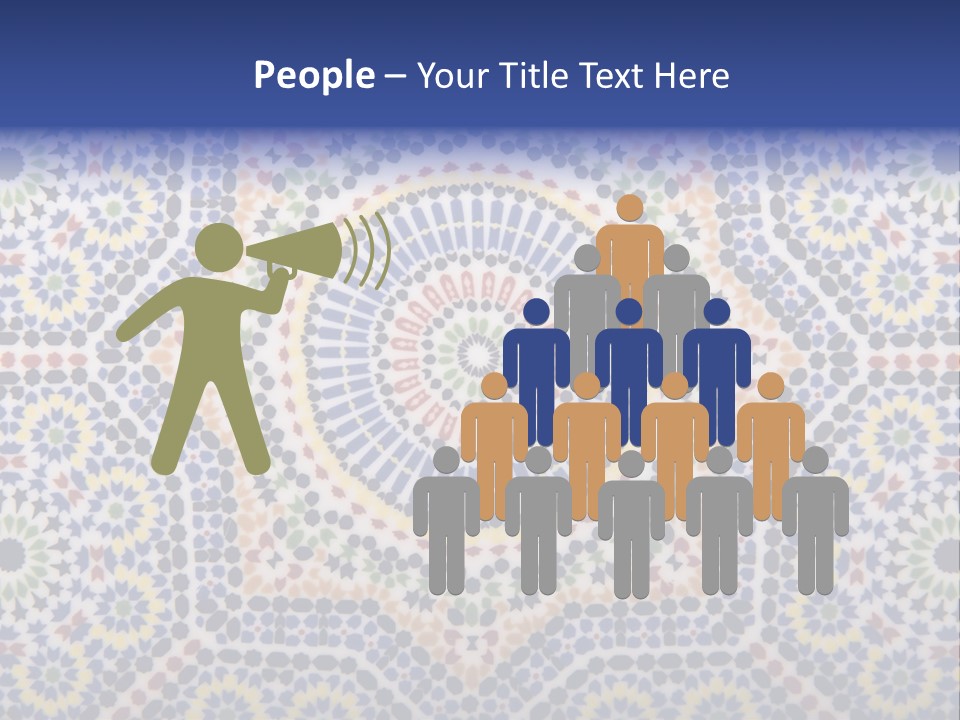 Morocco Traditional Tile PowerPoint Template