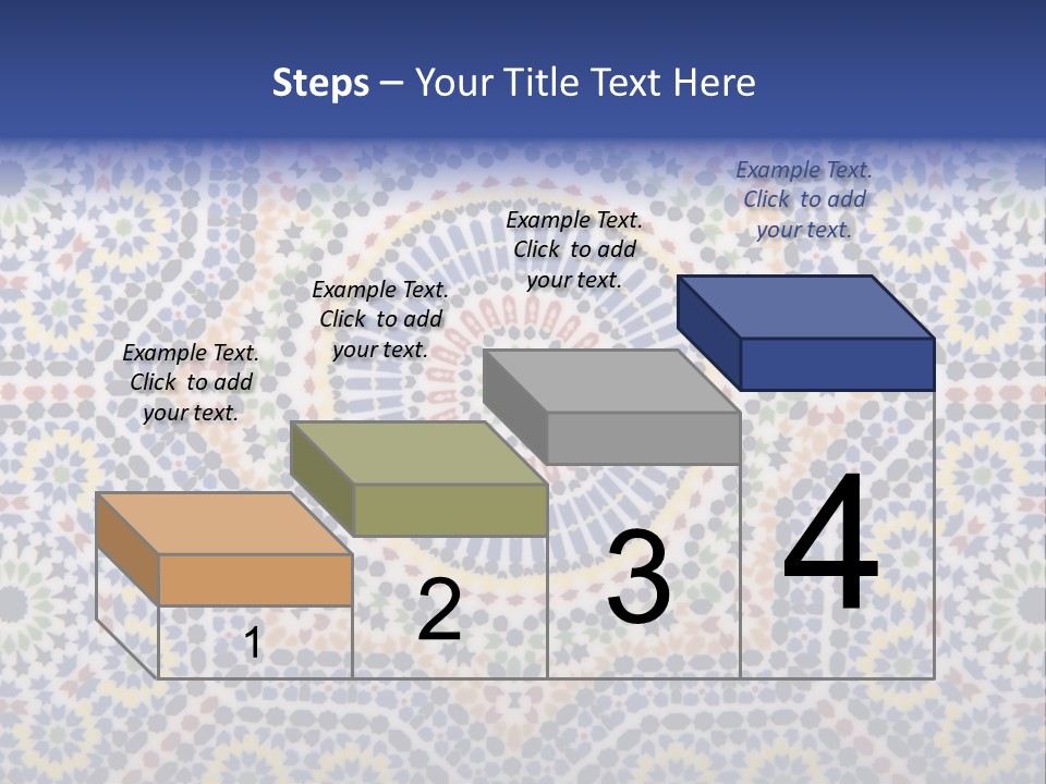 Morocco Traditional Tile PowerPoint Template