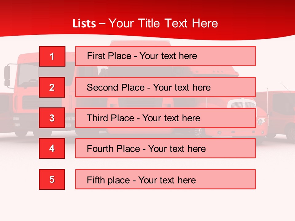 Transport Power PowerPoint Template