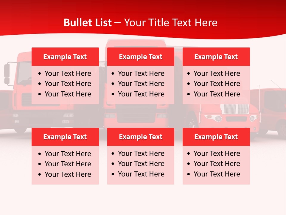 Transport Power PowerPoint Template