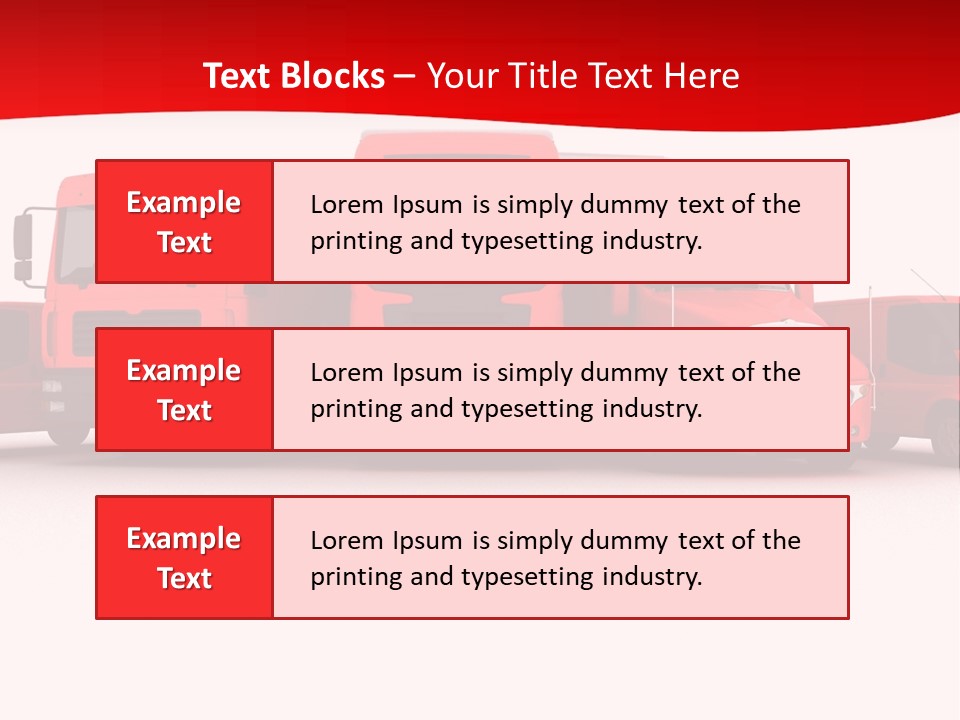 Transport Power PowerPoint Template
