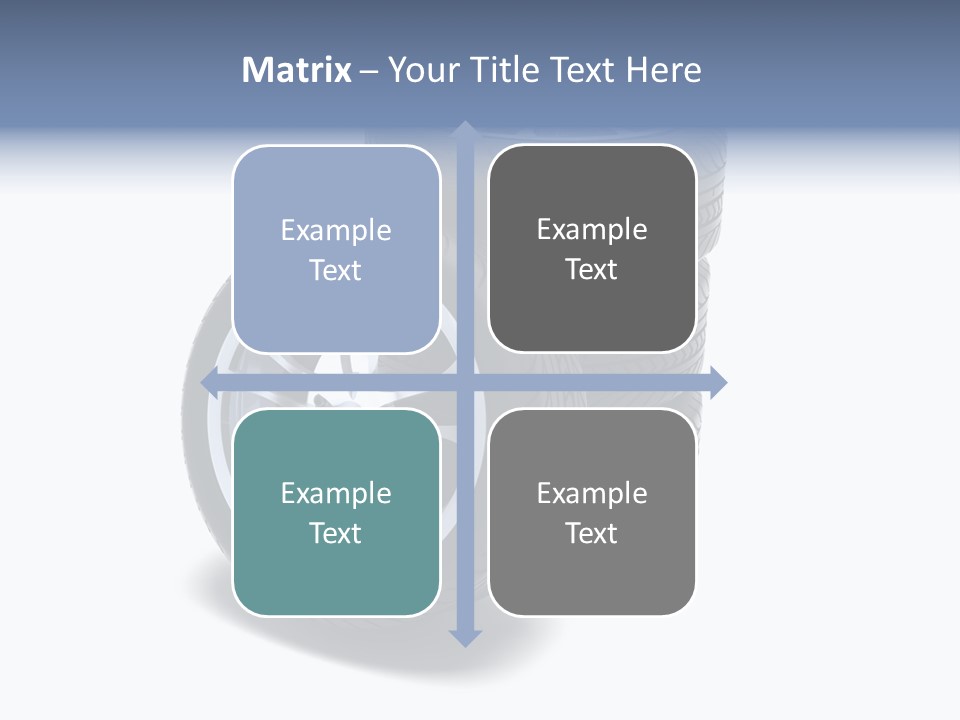 Hoop Tread Isolated PowerPoint Template