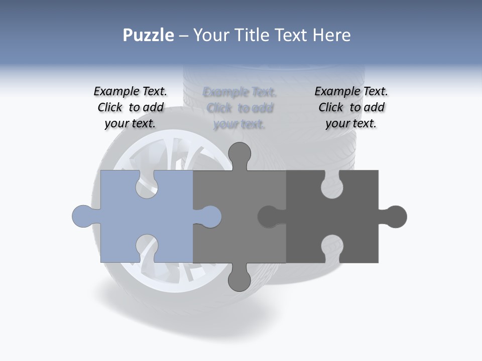 Hoop Tread Isolated PowerPoint Template