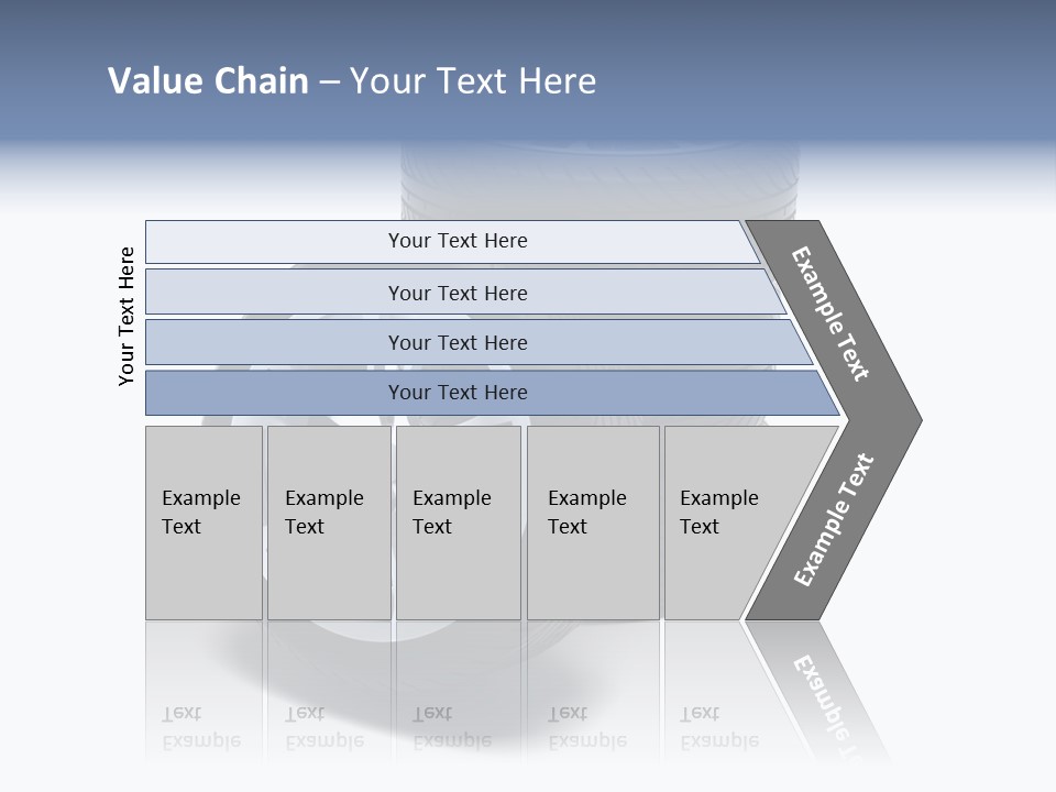 Hoop Tread Isolated PowerPoint Template