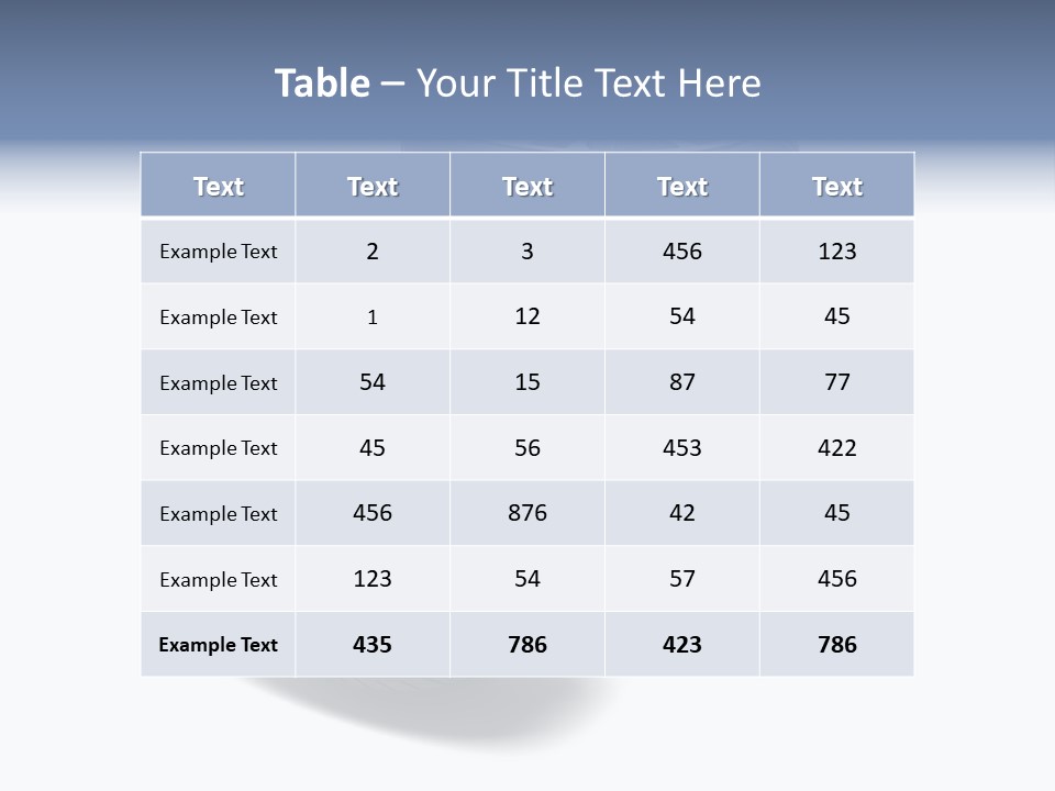 Hoop Tread Isolated PowerPoint Template