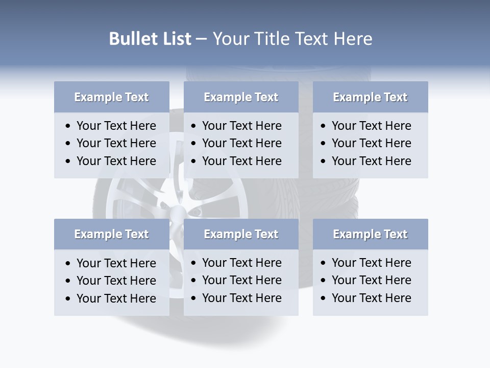 Hoop Tread Isolated PowerPoint Template