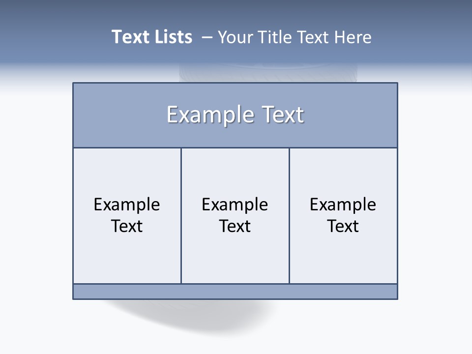 Hoop Tread Isolated PowerPoint Template