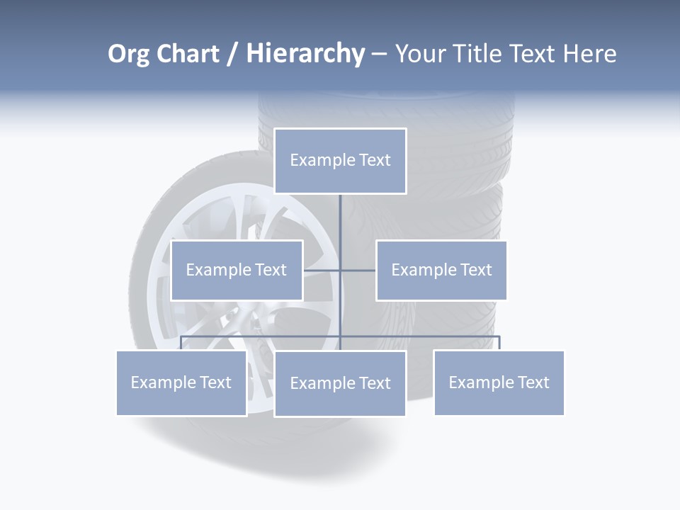 Hoop Tread Isolated PowerPoint Template