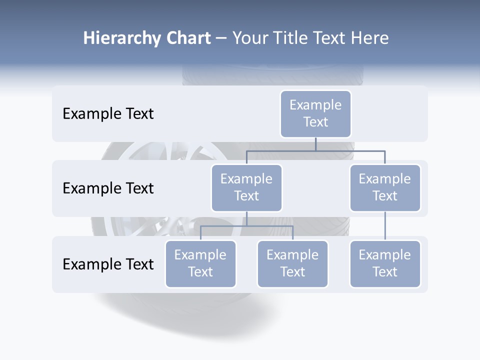 Hoop Tread Isolated PowerPoint Template