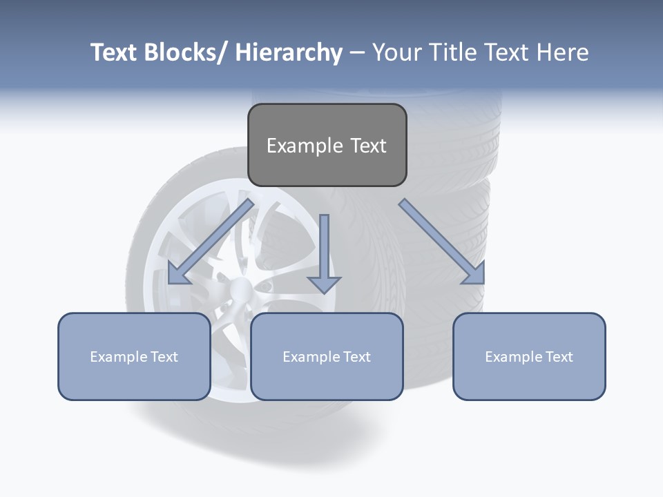 Hoop Tread Isolated PowerPoint Template