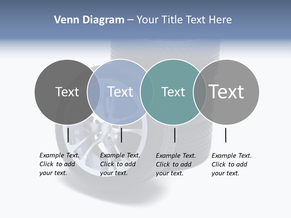 Hoop Tread Isolated PowerPoint Template
