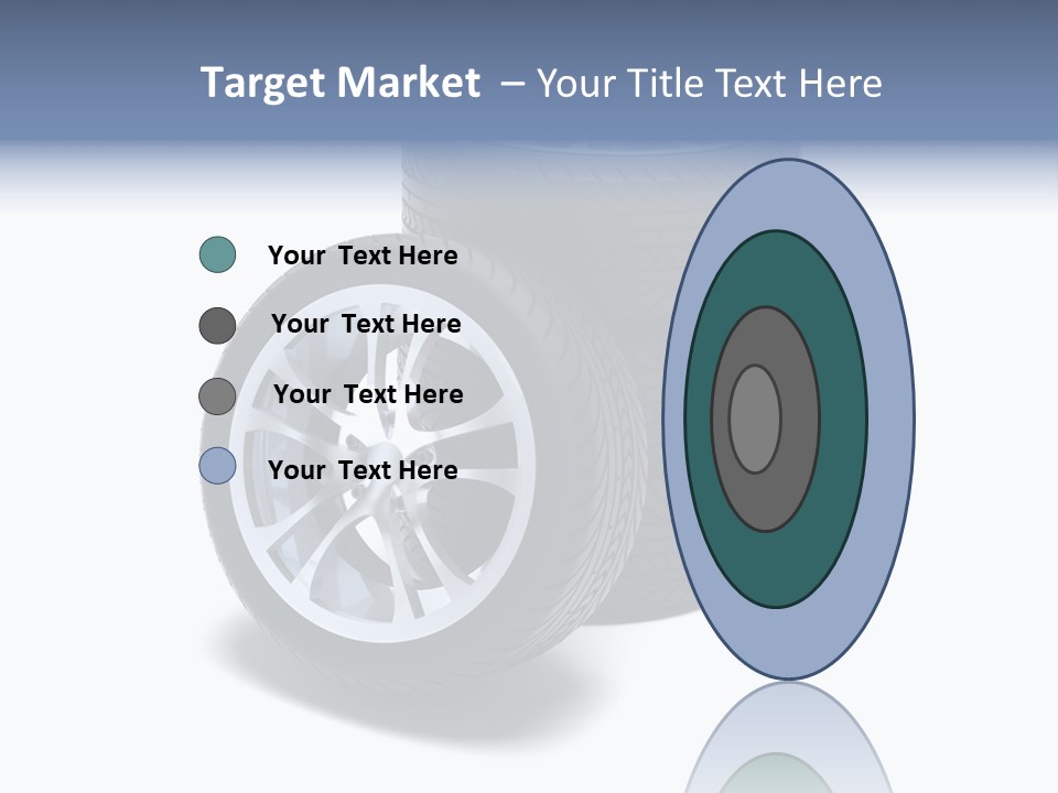 Hoop Tread Isolated PowerPoint Template