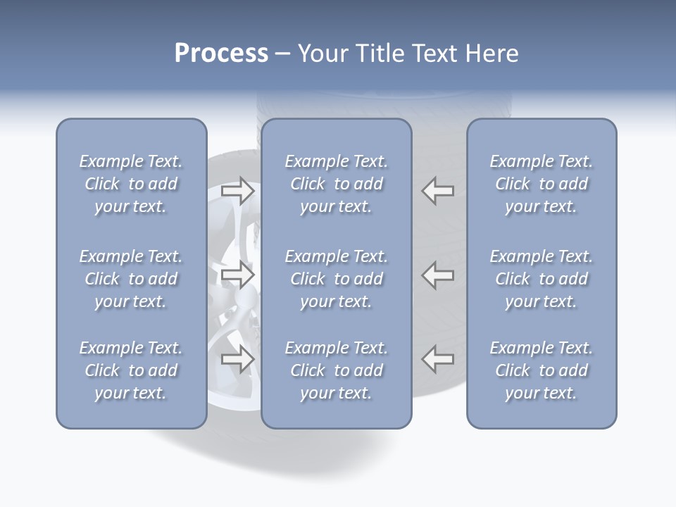 Hoop Tread Isolated PowerPoint Template