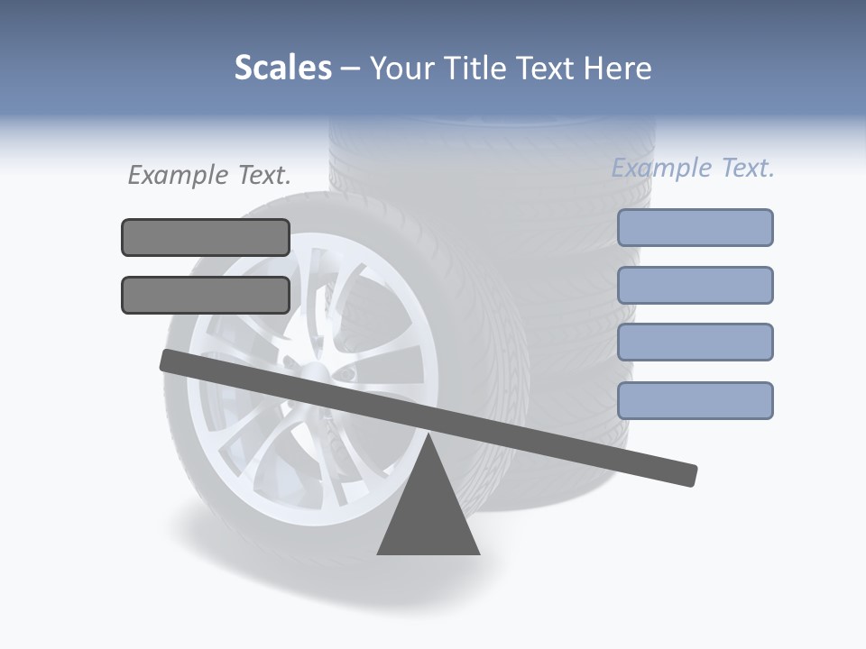 Hoop Tread Isolated PowerPoint Template