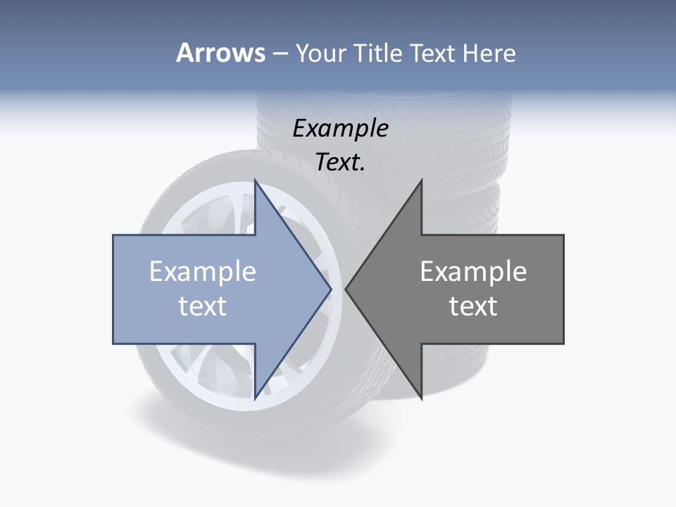 Hoop Tread Isolated PowerPoint Template