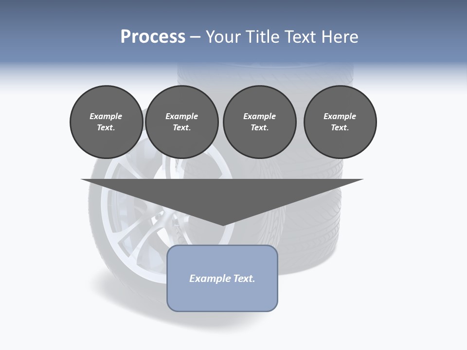 Hoop Tread Isolated PowerPoint Template