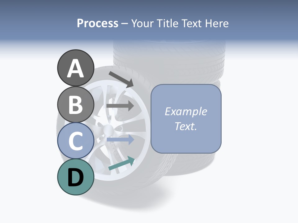 Hoop Tread Isolated PowerPoint Template