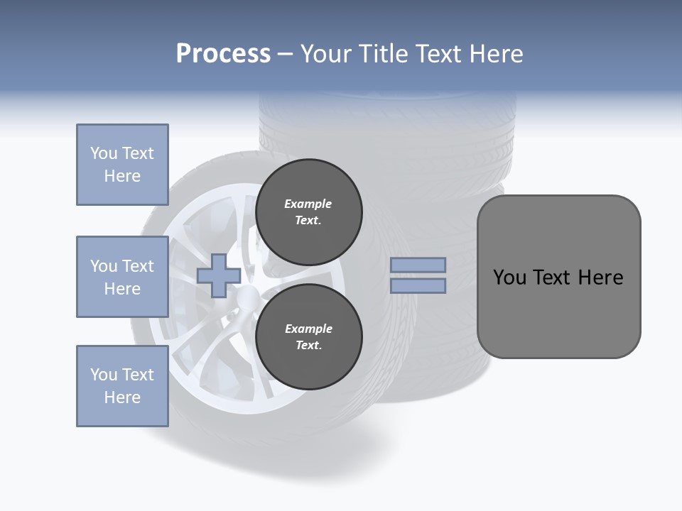 Hoop Tread Isolated PowerPoint Template