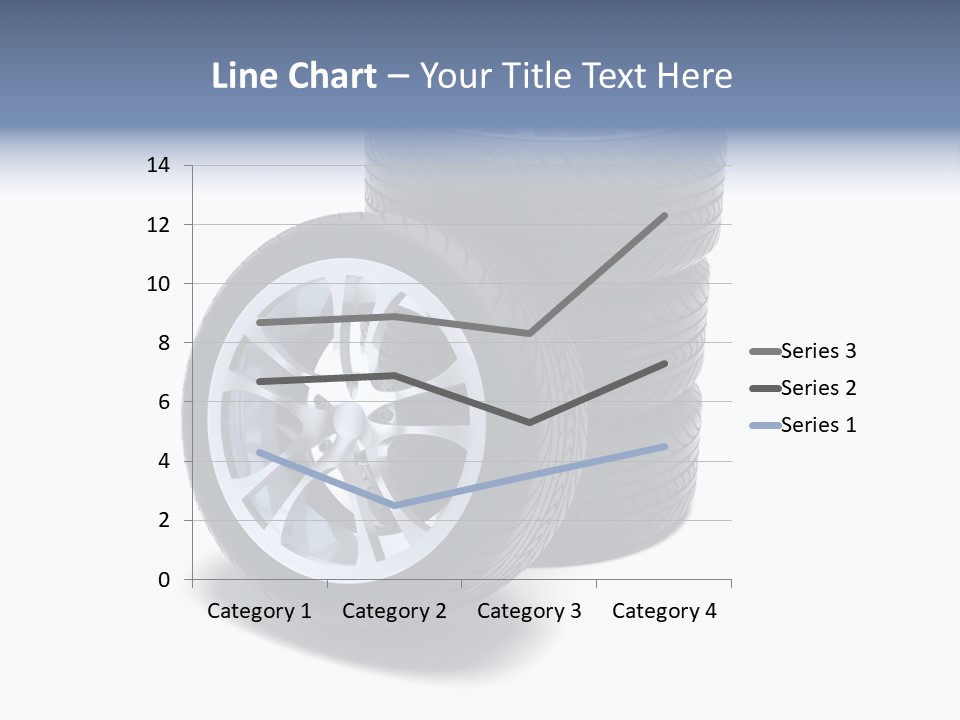 Hoop Tread Isolated PowerPoint Template