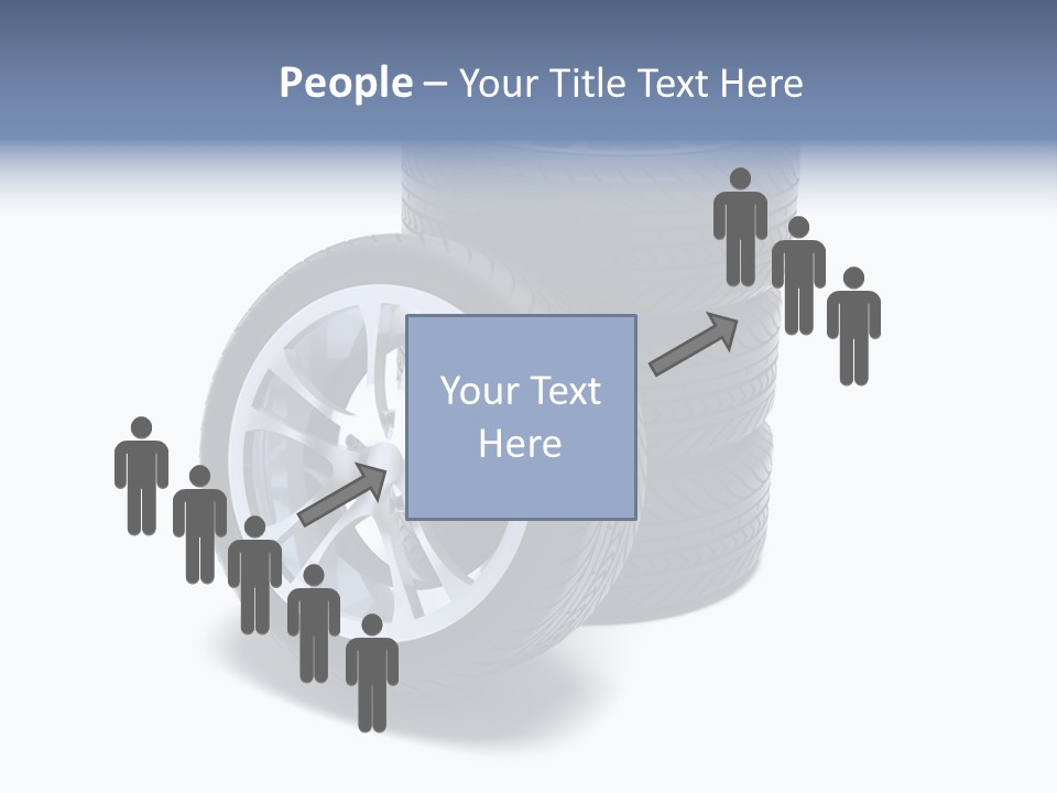 Hoop Tread Isolated PowerPoint Template