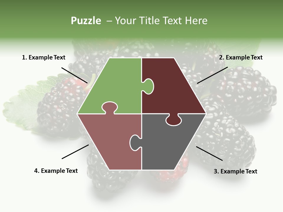 Group Food Vegetarian PowerPoint Template