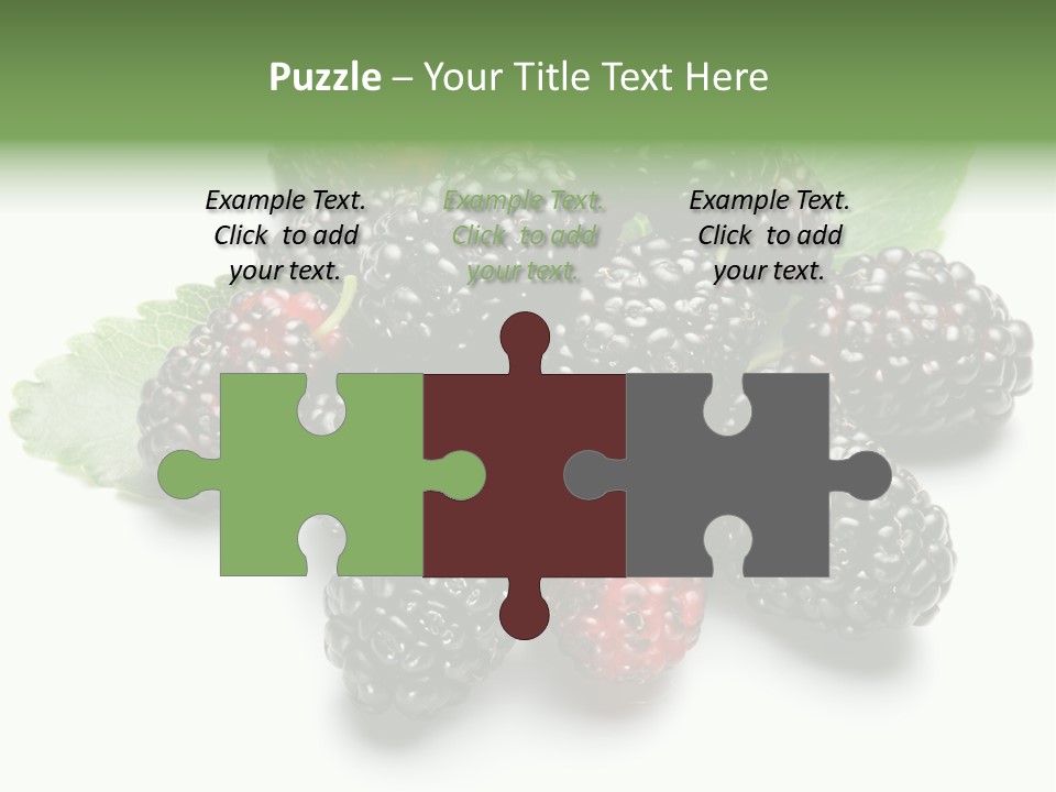 Group Food Vegetarian PowerPoint Template