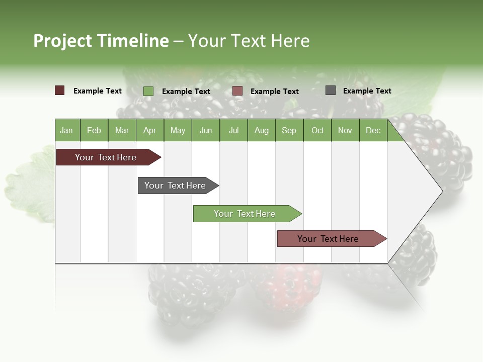 Group Food Vegetarian PowerPoint Template