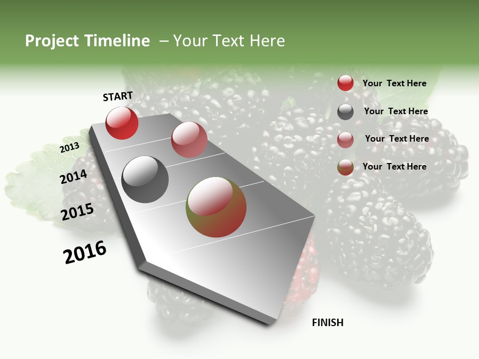 Group Food Vegetarian PowerPoint Template