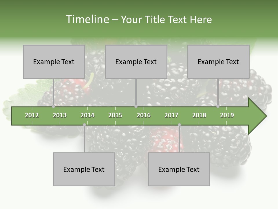 Group Food Vegetarian PowerPoint Template