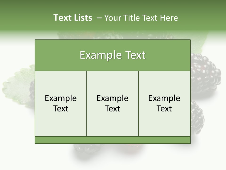 Group Food Vegetarian PowerPoint Template