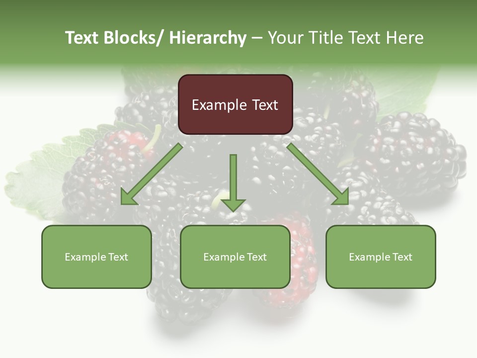 Group Food Vegetarian PowerPoint Template