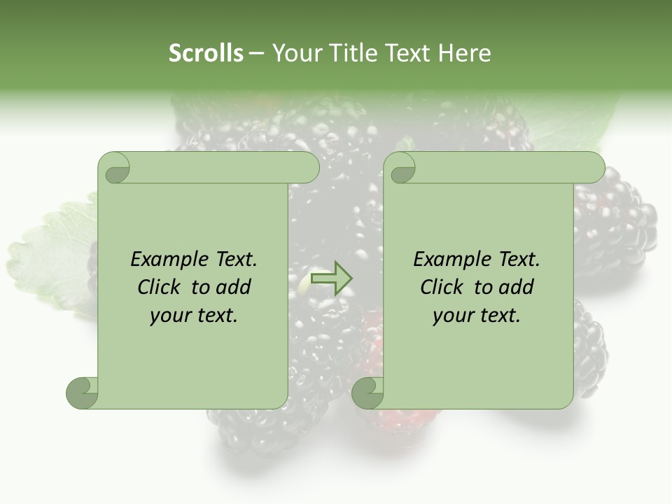 Group Food Vegetarian PowerPoint Template