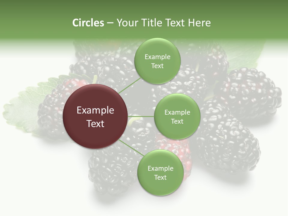 Group Food Vegetarian PowerPoint Template