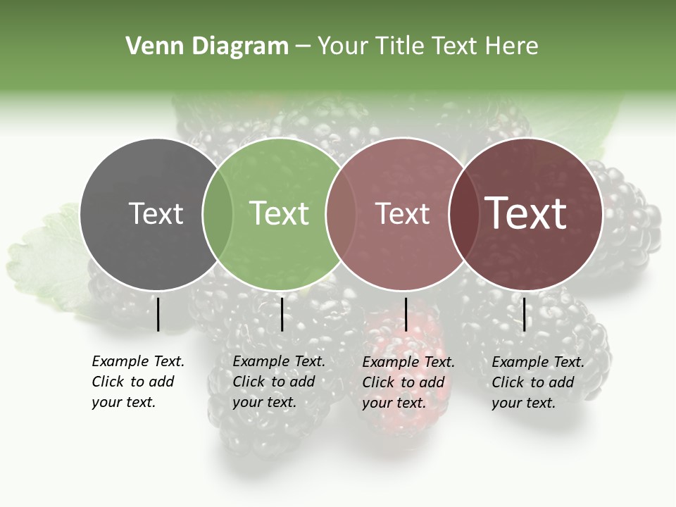 Group Food Vegetarian PowerPoint Template