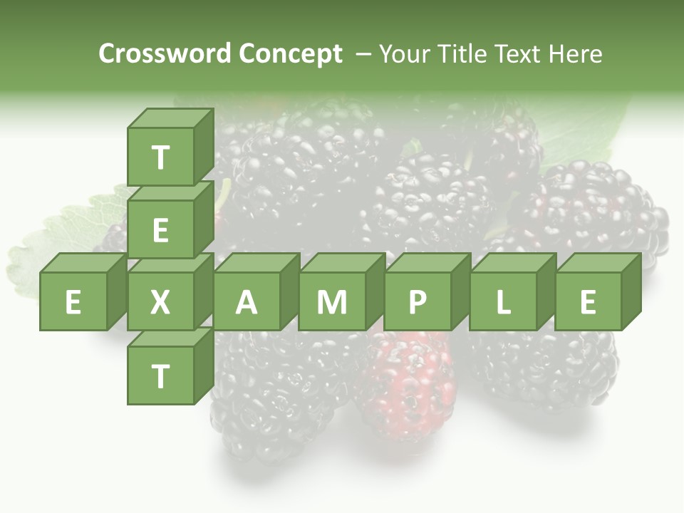 Group Food Vegetarian PowerPoint Template