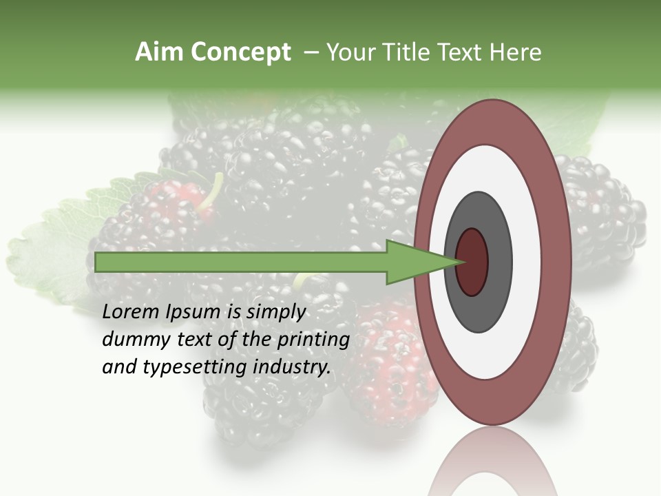 Group Food Vegetarian PowerPoint Template