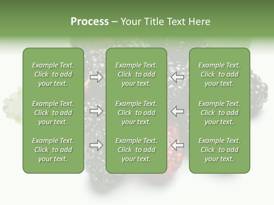 Group Food Vegetarian PowerPoint Template